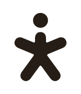 Musical Beings Symbol — Black on White